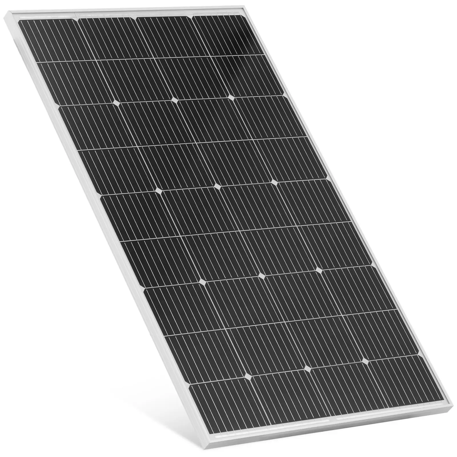 Levně Monokrystalický solární panel 160 W 22.46 V s bypass diodou - Solární panely MSW